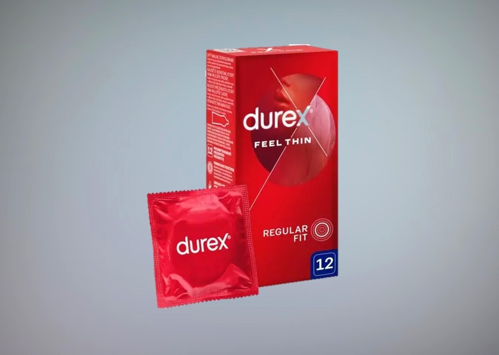 Durex Feel Thin óvszer (12 db/doboz)