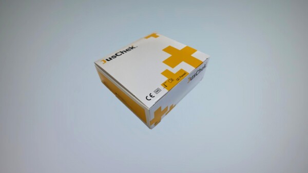 Fokozott érzékenységű terhességi tesztcsík hcG 10 mIU/ml (1 db)- JusChek